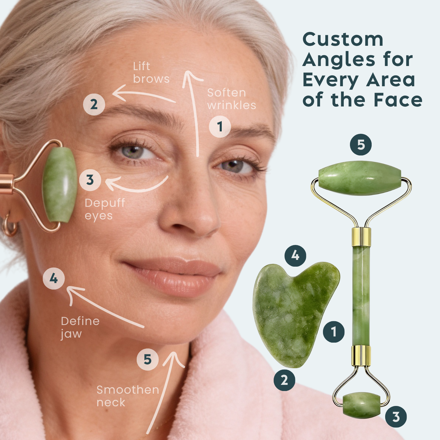 Jade Roller & Gua Sha